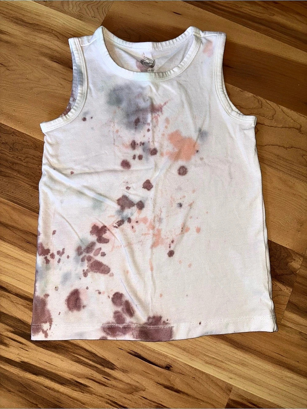 Wonder Nation Kids Abstract Tie-Dye Tank Top Size 5